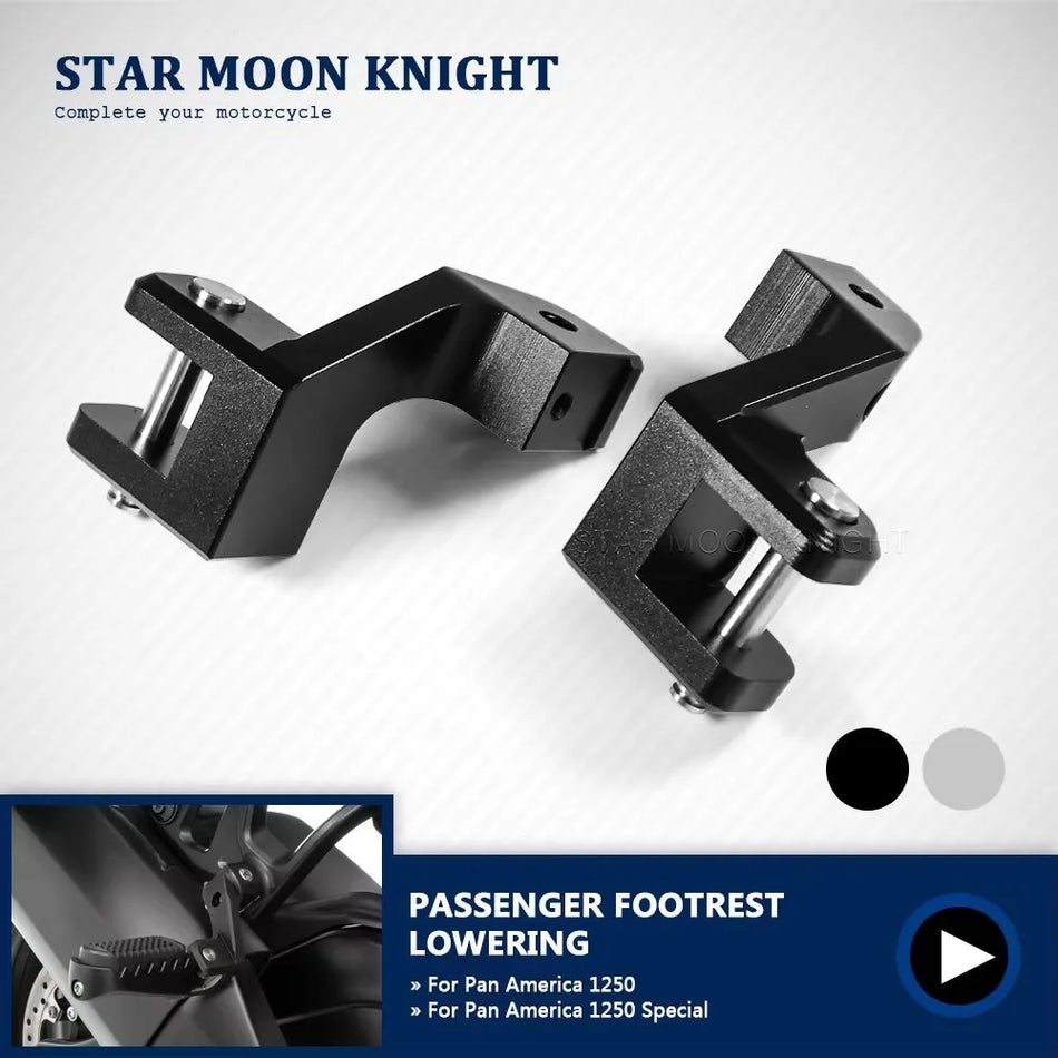 Harley-Davidson Pan America 1250 Special Jalkatukien Alennussarja, Kuljettajan Jalkatukien Siirto