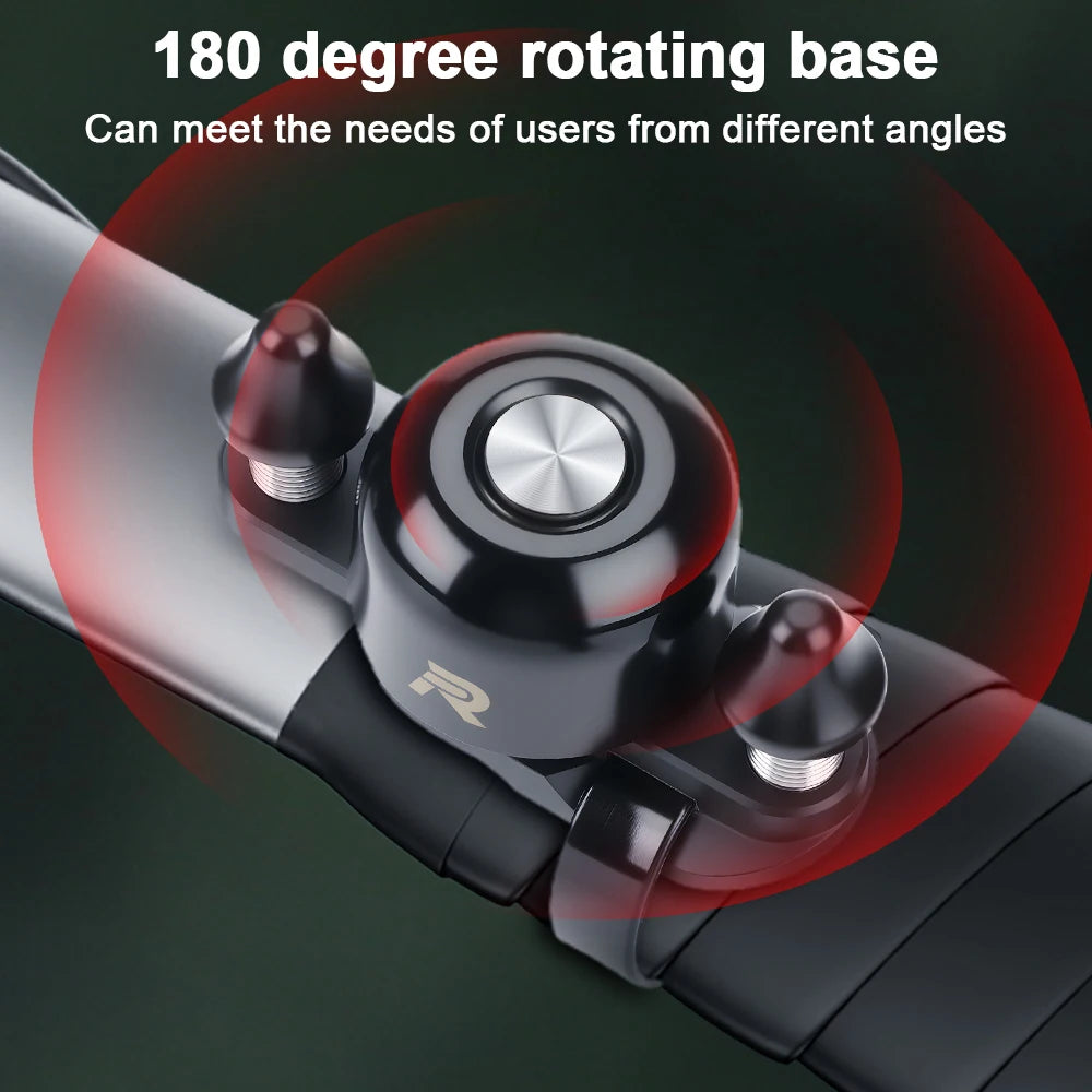 Rockbye 100dB Copper Bike Bell Horn for Enhanced Safety