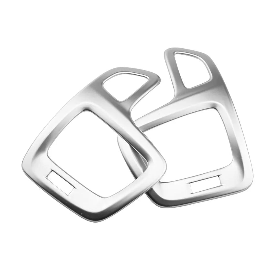 Dashboard Vent Covers for Jeep Compass — ABS Plastic, 2 Pieces, Easy Install, Durable Interior Accessory