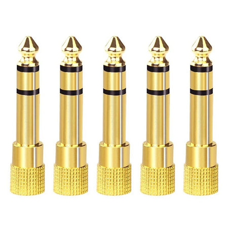 Mini Headphone Amplifier &ndash; Ultra Compact 4 Channel Home Amp 5PCS 6.35mm to 3.5mm