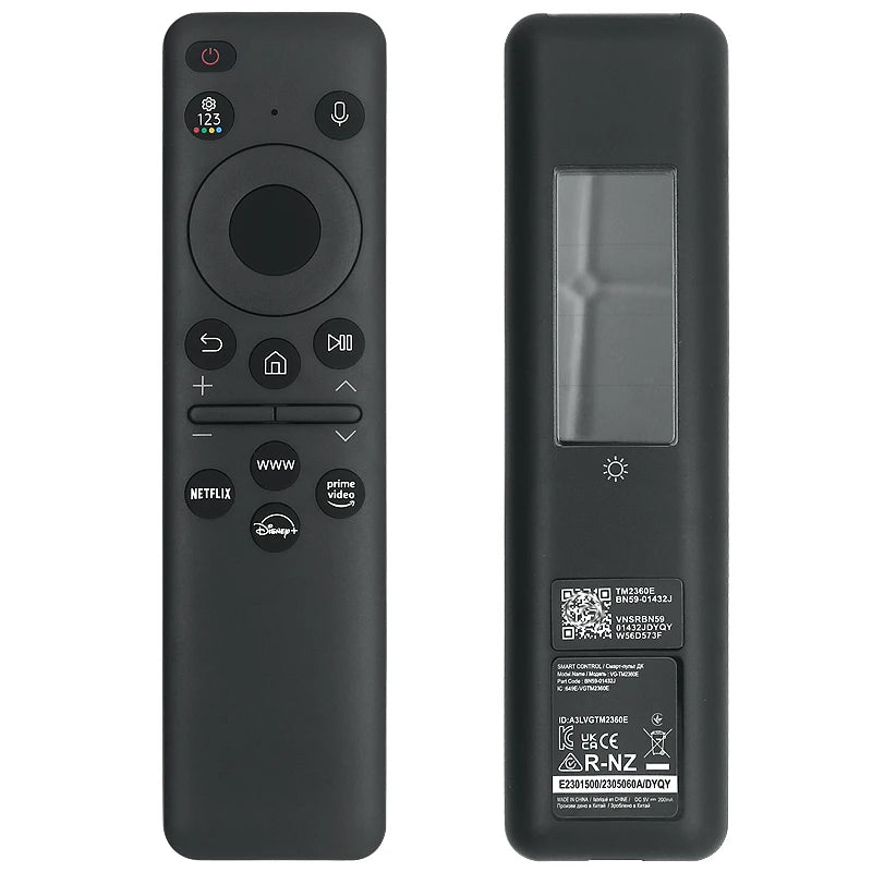 BN59-01432J Solar-Powered Remote Control &ndash; Eco-Friendly