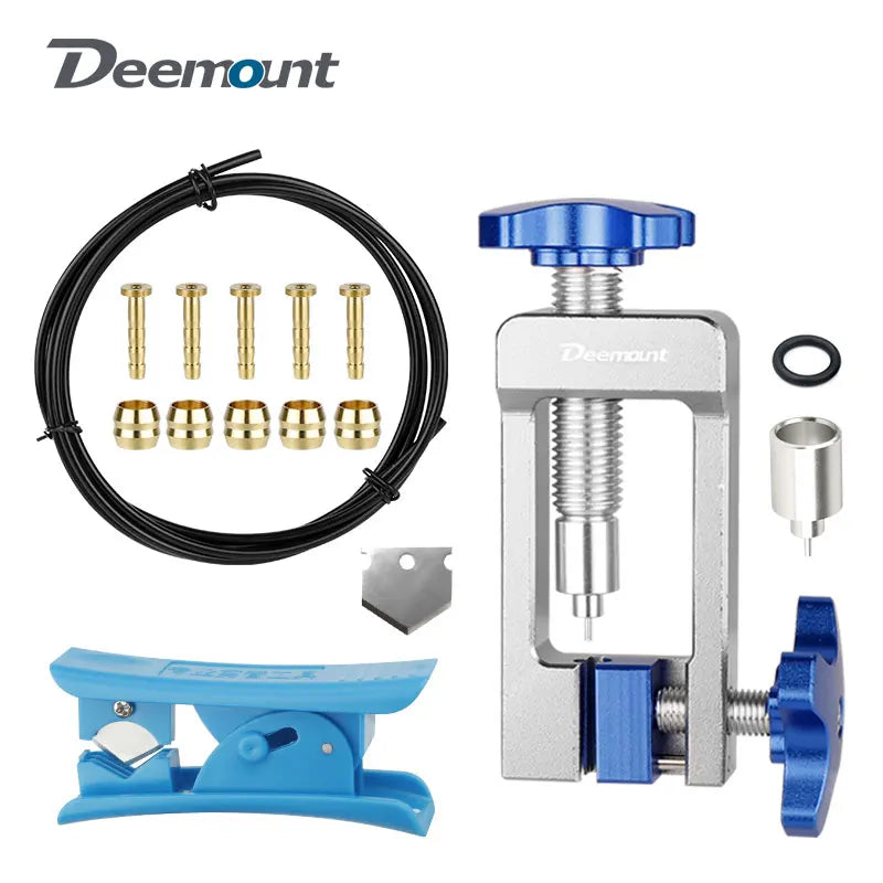 DEEMOUNT 2.5m Hydraulic Brake Hose Kit &ndash; High Pressure Resistance with Accurate Inserts