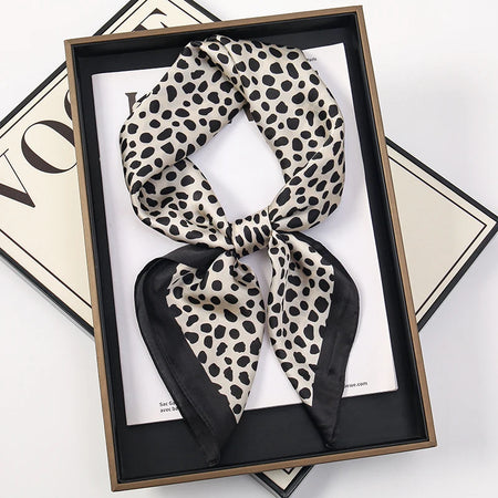 2024 Luxury Square Silk Scarf &ndash; Versatile Fashion Accessory