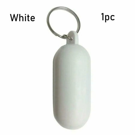1/2pcs Kayak Floating Keyring Fender Buoyant Key Ring Marine Sailing Boat Float Canal Keychain Water Sports Accessories white-1pc
