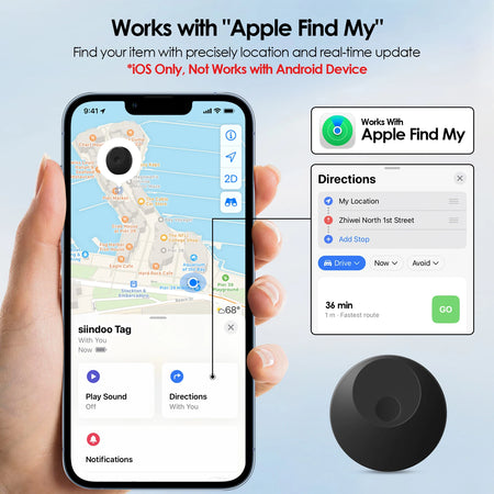 GPS Tracker Pets Micro - 1 Year Standby Replaceable Battery