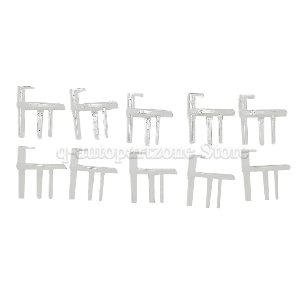 SP042019Z Window Blind End Clips for Seitz Dometic Flyscreen - 5 L/H &amp; 5 R/H Pairs