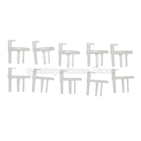 SP042019Z Window Blind End Clips for Seitz Dometic Flyscreen - 5 L/H &amp; 5 R/H Pairs