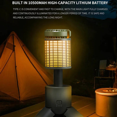 Folding Camping Light &ndash; Portable Telescopic Design
