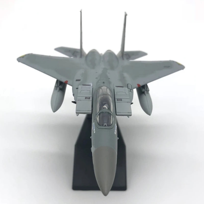1/100 Scale Diecast F15 Eagle Model - American Navy Collectible