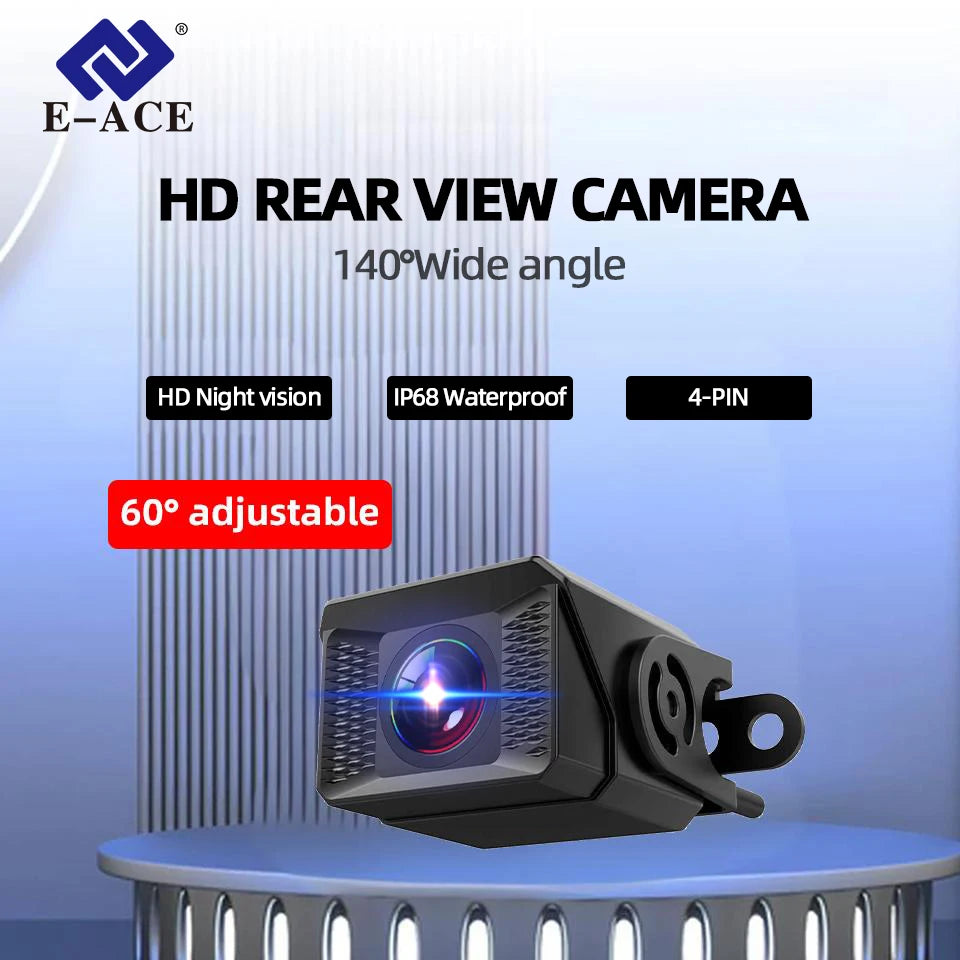E-ACE 6M 10M 15M Rearview Camera - 140 Degree Night Vision
