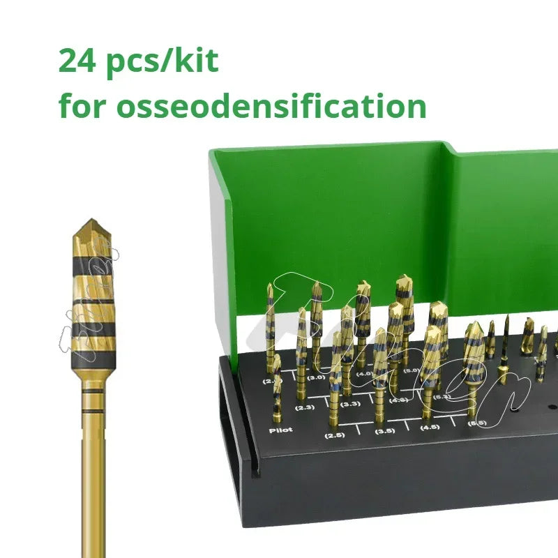 Dental Osseodensification Burs Kit - Ridge Expansion Drills