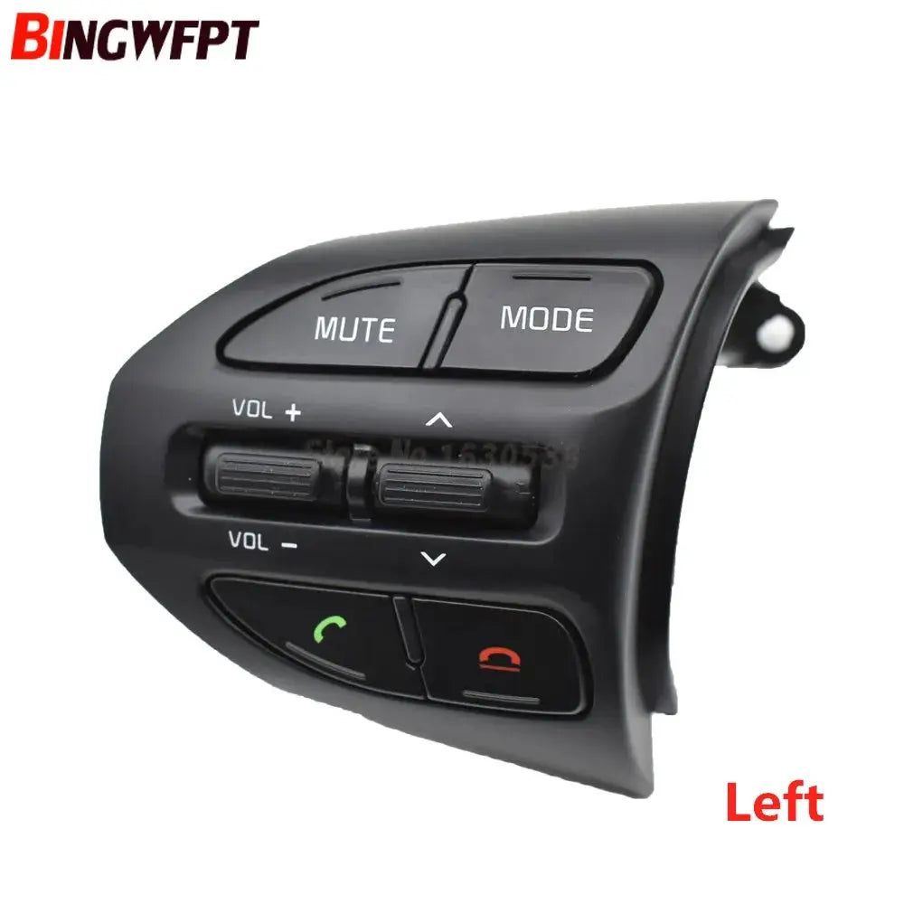For KIA K2 RIO 2017 2018 2019 2020 2021 Car Multi Function Steering Wheel Audio Volume Music Buttons by InterCyprus Trading Ltd