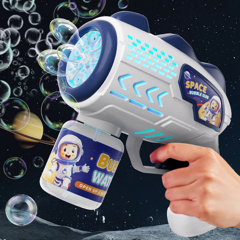 MINISO Astronaut Bubble Gun Machine with Light