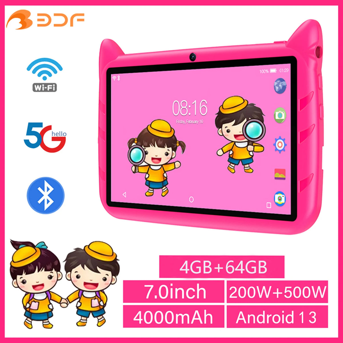 Q80 &ndash; Ultra Slim 7 Inch Kids Tablet For Education Ready