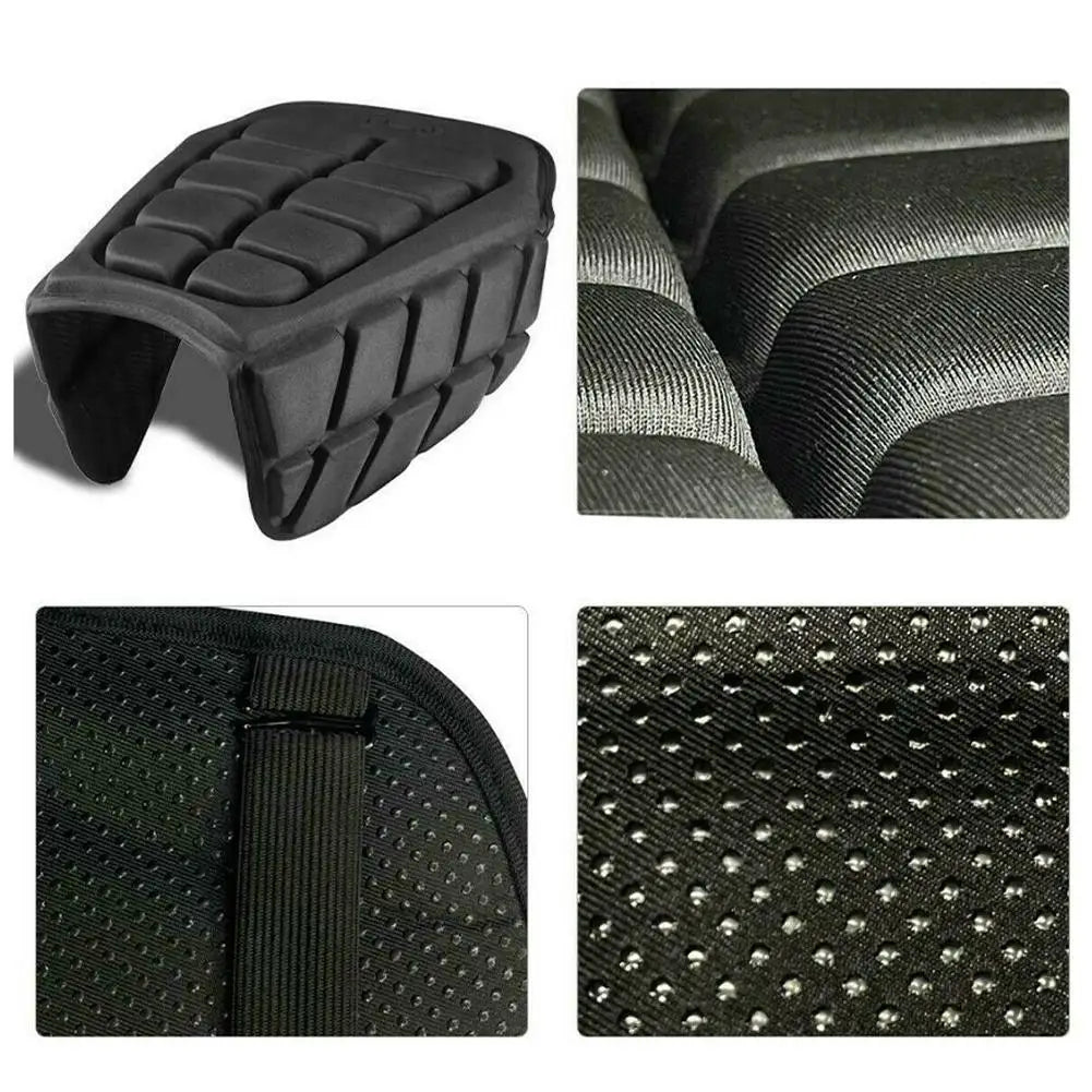 Universal 3D Air Comfort Gel Motorcycle Seat Cushion &ndash; Pressure Relief and Decompression Cooling