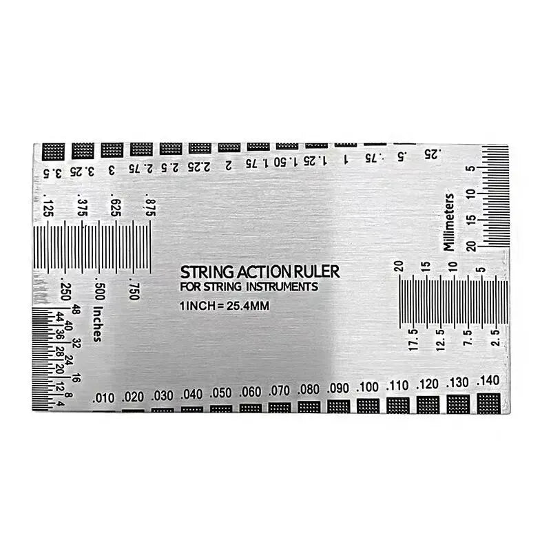 String Action Ruler Gauge - Versatile Luthier Tool
