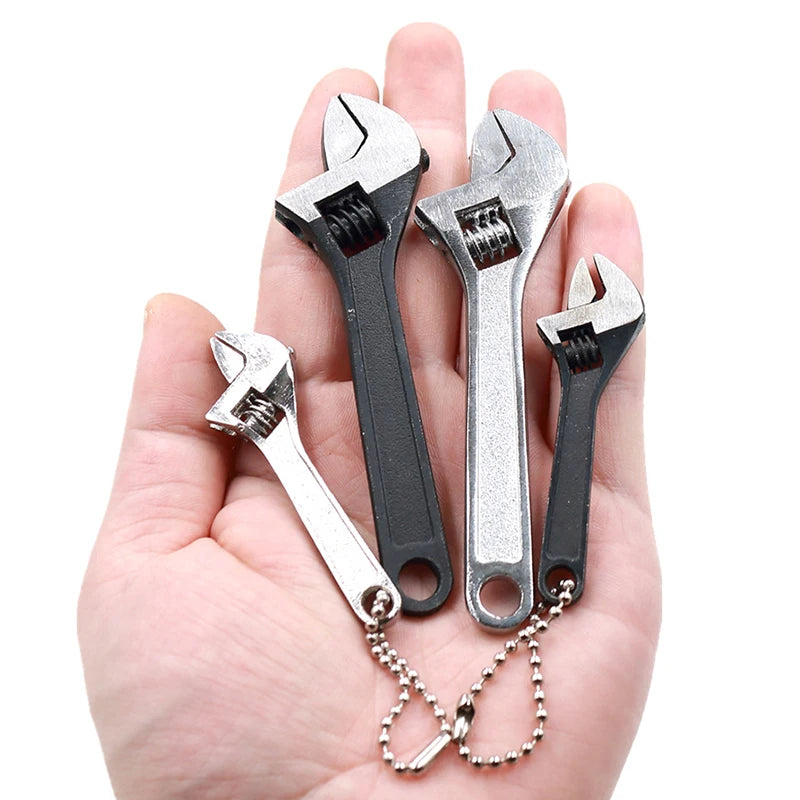 Mini Adjustable Spanner Set - Portable 2.5/4 Inch Wrench Tool