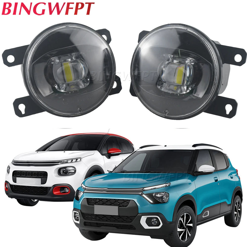 Conjunto de luces antiniebla LED H11 12V para Citroën C3 III SX SY CC21 MK3 2016-2023