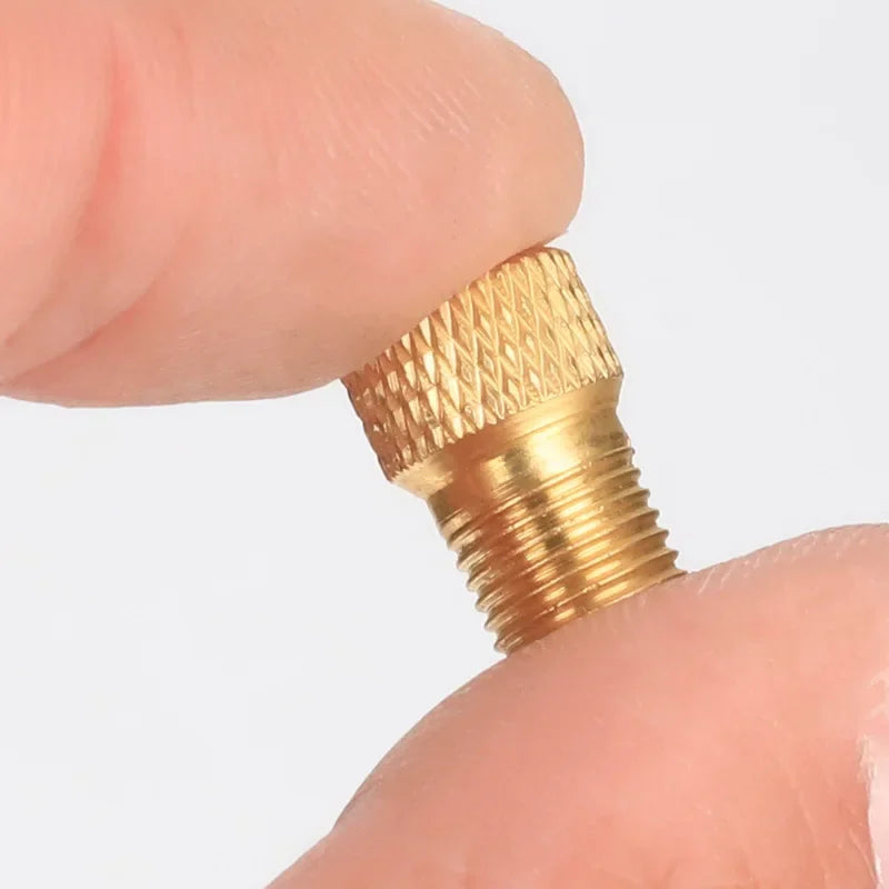 Bicycle Presta To Schrader Adapter &ndash; Lightweight Easy Install Valve Converter