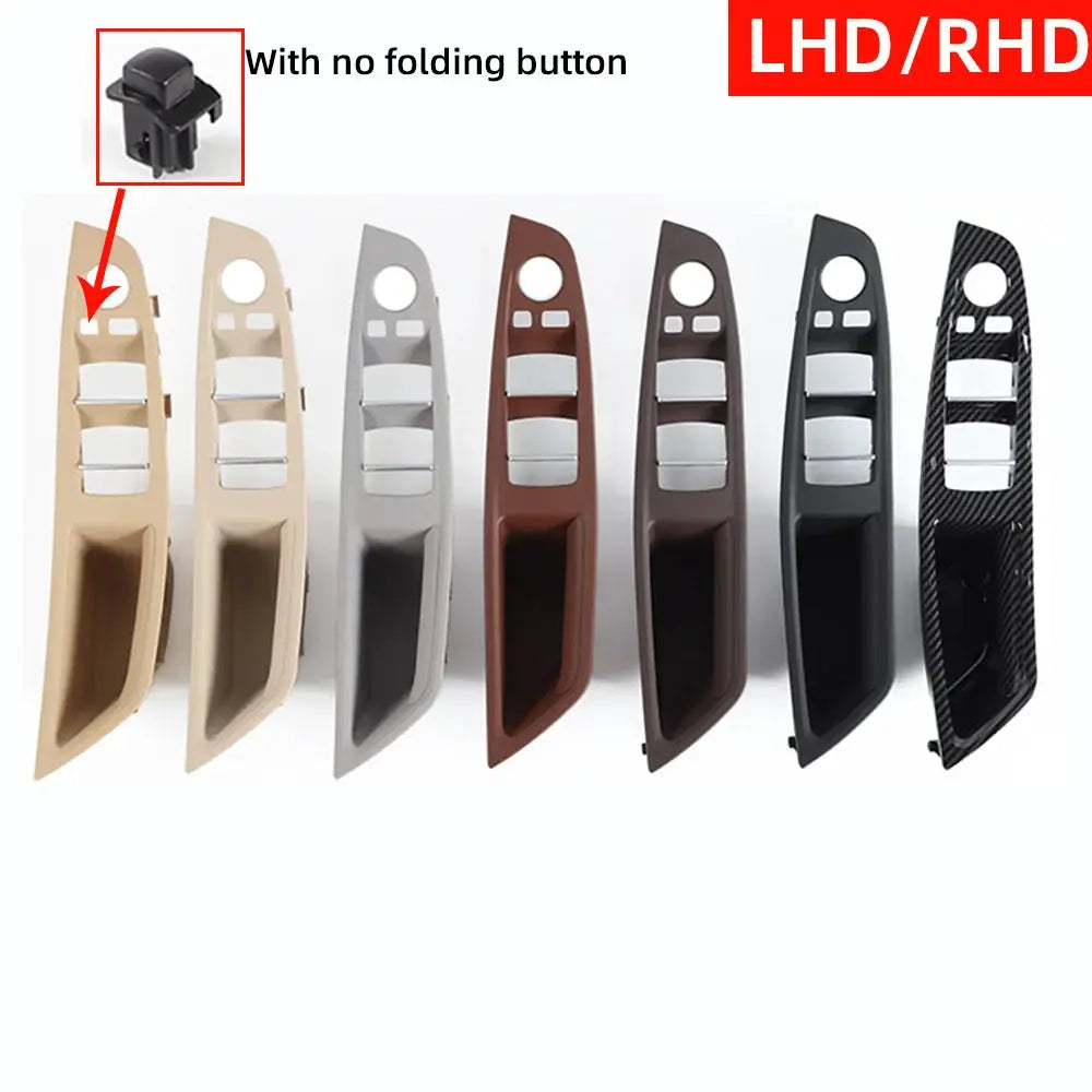 For BMW 5 Series F10 F11 520i 523i 525i LHD RHD Car Interior Front Left Driver Door Handle ArmrestPanel Replacement 51417225867 by InterCyprus Trading Ltd