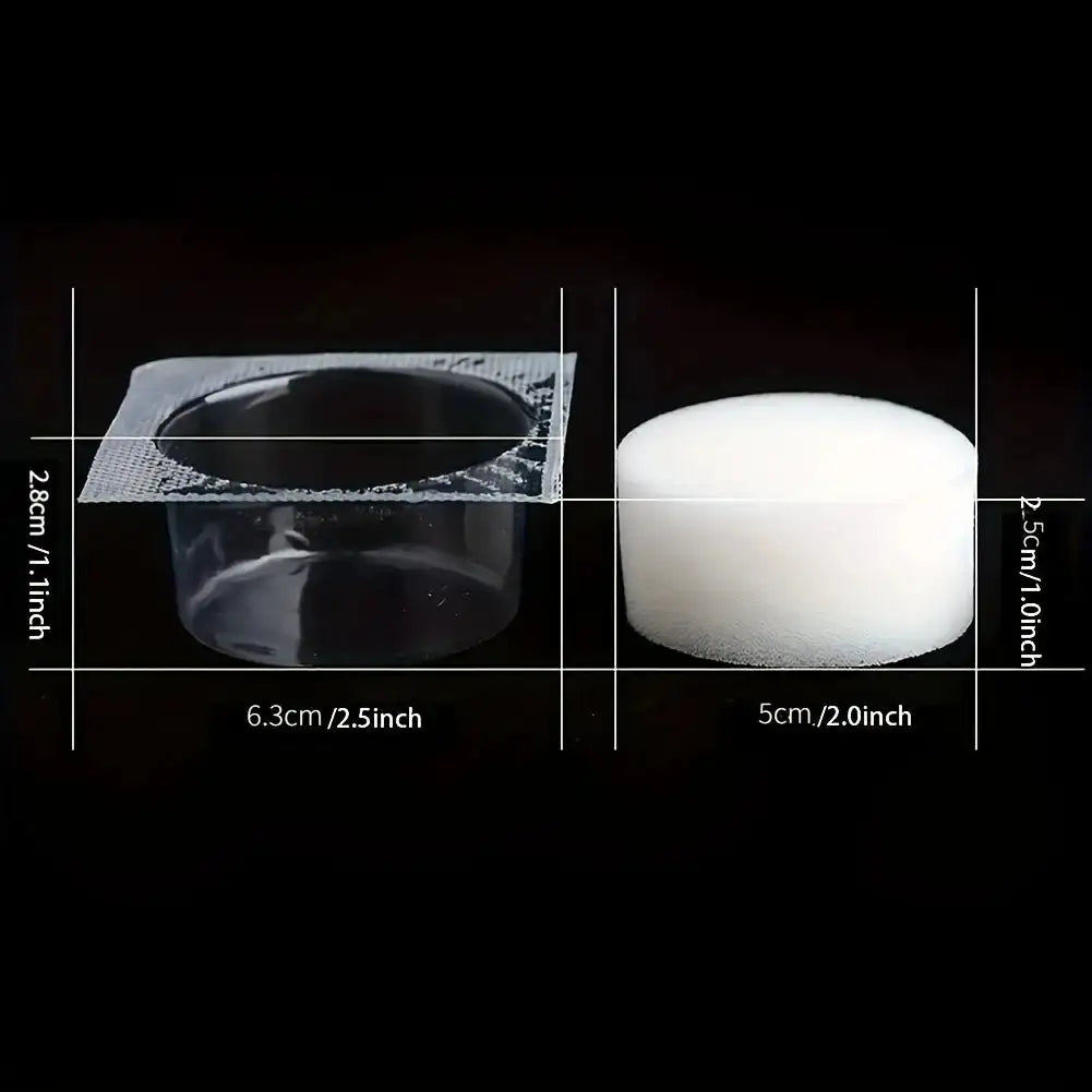 24 Pcs Tattoo Dip Cup Caps Disposable Foam Rinse Cups