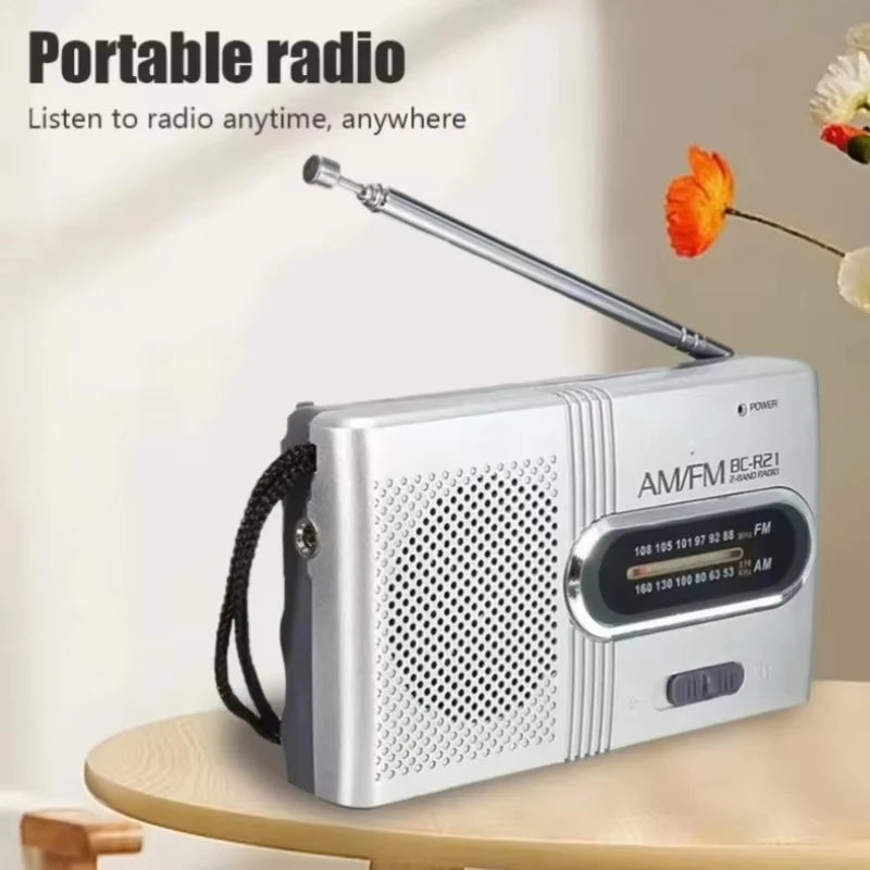 BC-R21/961/962 Mini Radio AM FM Portable &ndash; Best Reception