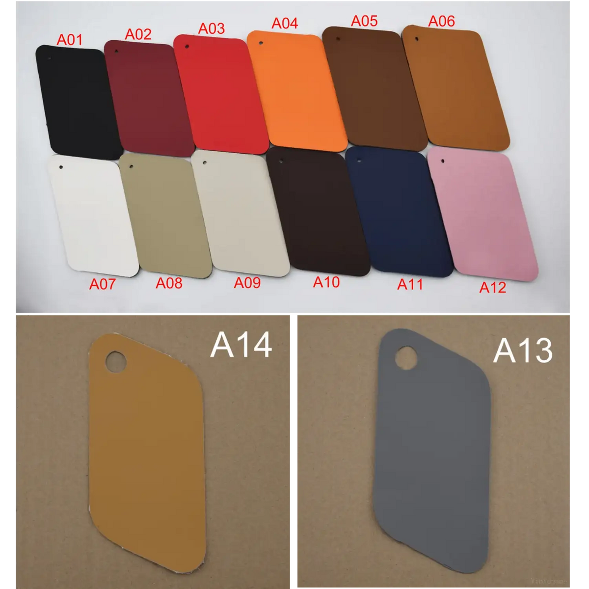 Audi A5 Coupe Custom Artificial Leather Seat Cover Interior Other 2-Tone Color