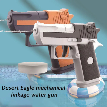 Kids Mini Desert Eagle Water Gun &ndash; Continuous Shooting Pool &amp; Beach Toy for Summer Fun