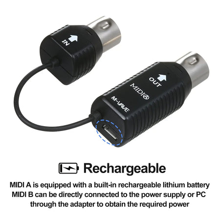 M-VAVE MS1 MIDI Warrior &ndash; Cross Platform Wireless Hub