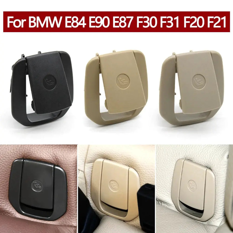 Car Rear Seat Anchor ISOFIX Cover Child Safety Restraint For BMW X1 E84 3 Series E90 1 Series E87 F30 F31 F34 F20 F21 by InterCyprus Trading Ltd