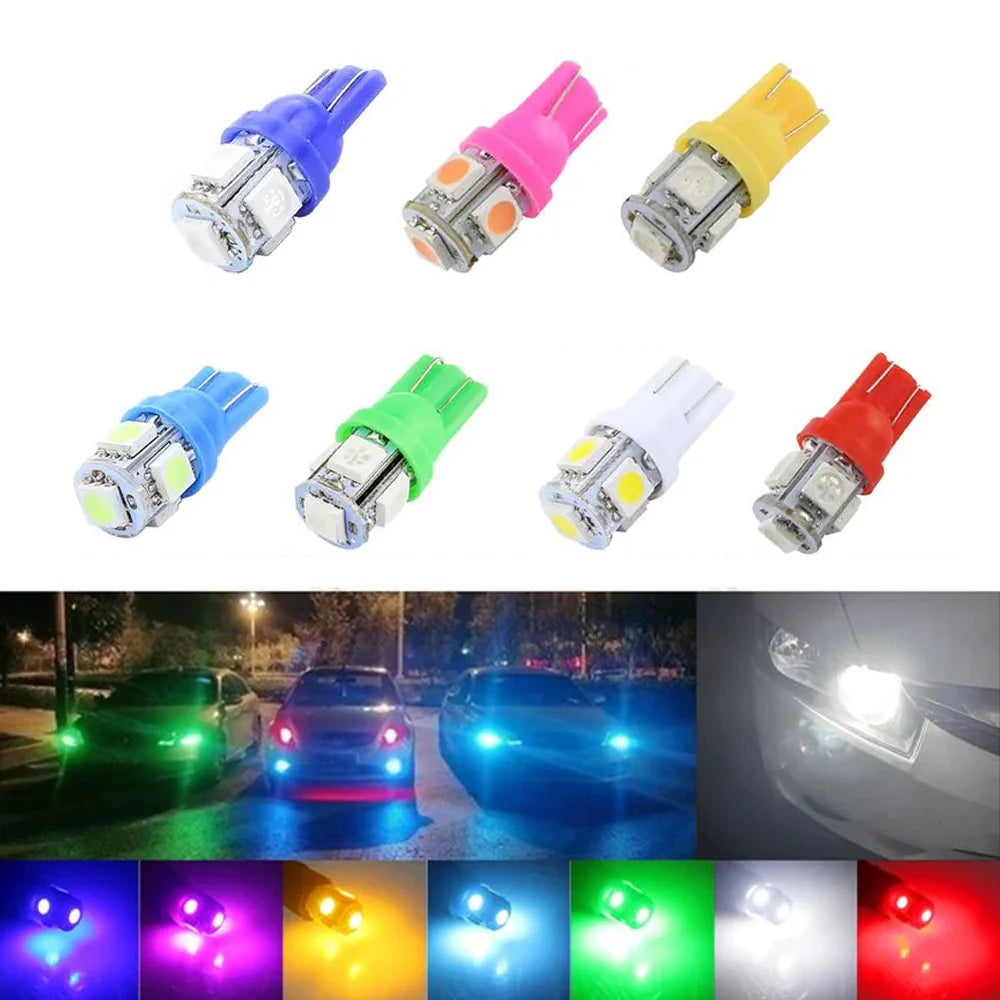 KEVANLY T10 LED Signal Light &ndash; Bright Ice Blue 6000K Illumination