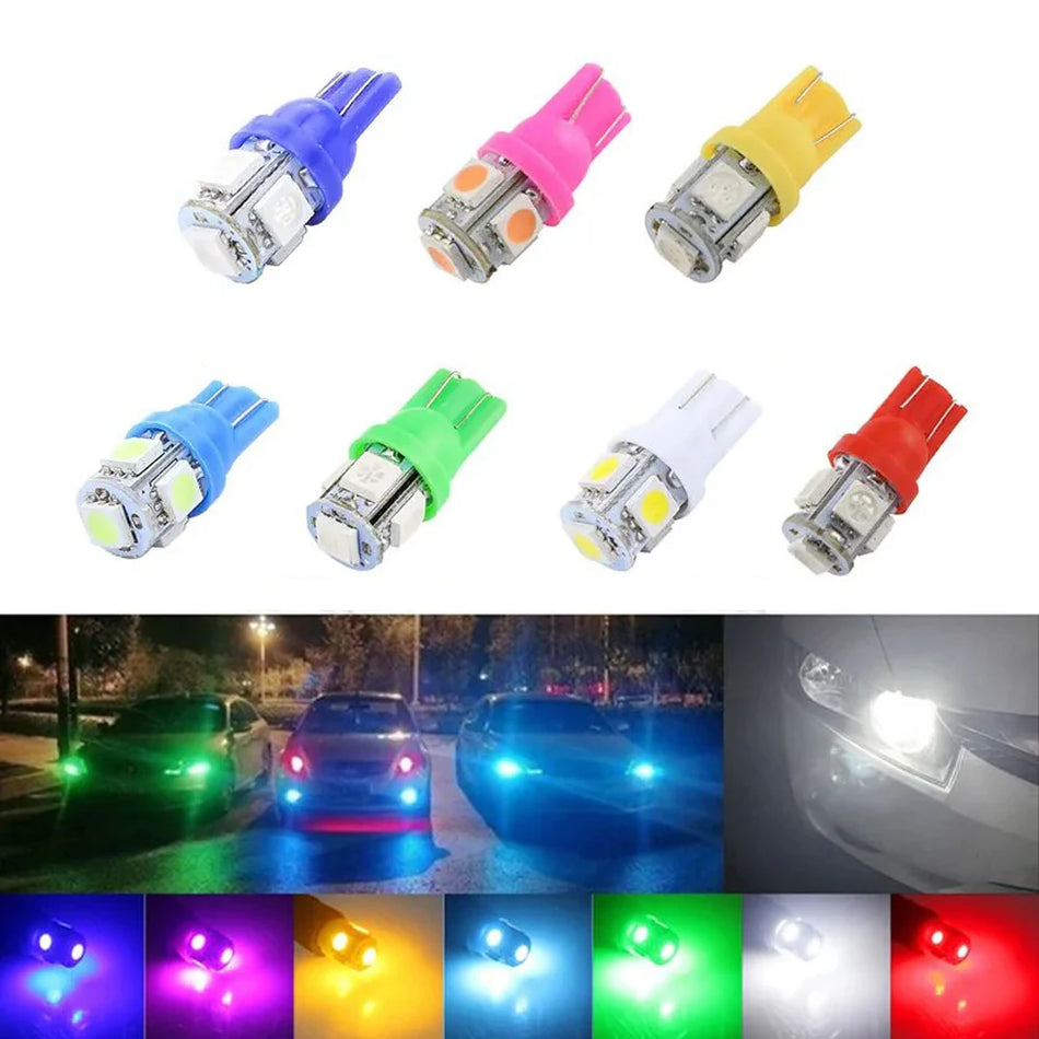 KEVANLY T10 LED Signal Light &ndash; Bright Ice Blue 6000K Illumination