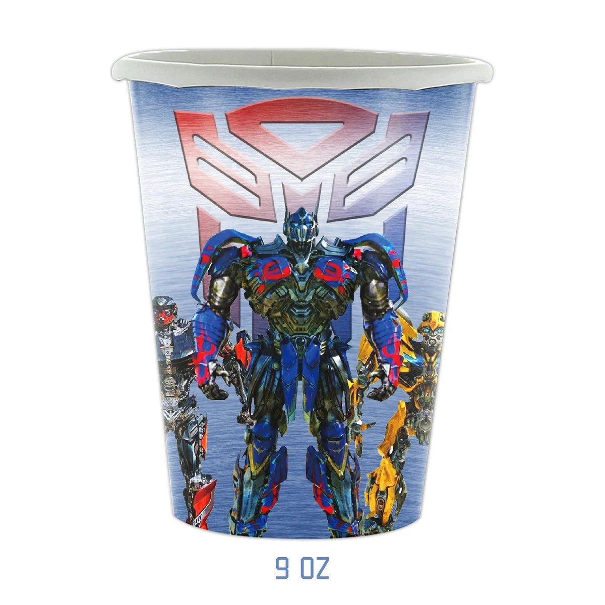 Bumblebee Birthday Party Supplies | Disposable Transformers Tableware Set