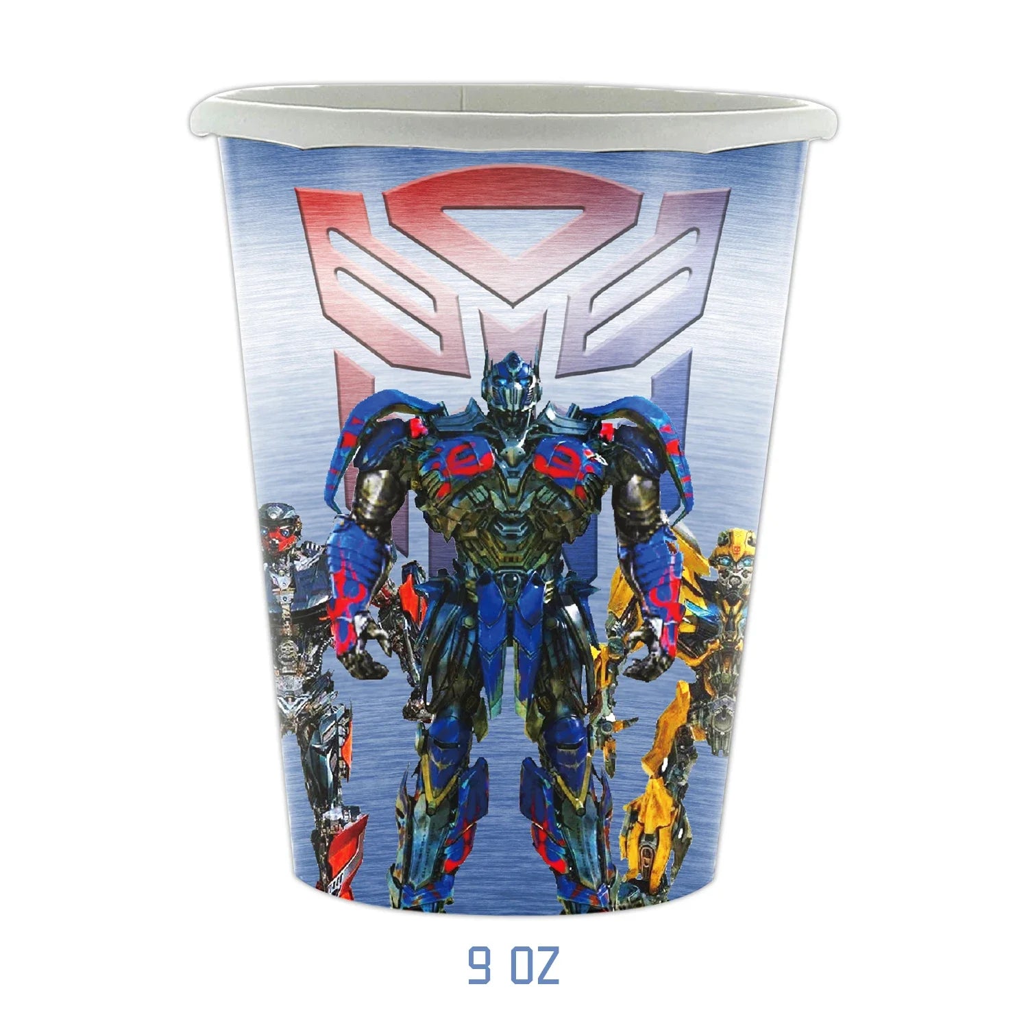 Bumblebee Birthday Party Supplies | Disposable Transformers Tableware Set
