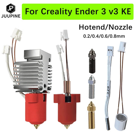 Ender 3 V3 KE Ceramic Hot End Kit &ndash; Ceramic Heating Block
