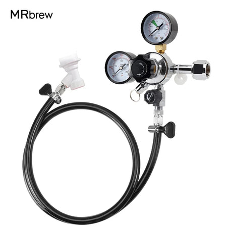 Gas Line Assembly Soda Carbonating Kit &ndash; CO2 Regulator CGA320