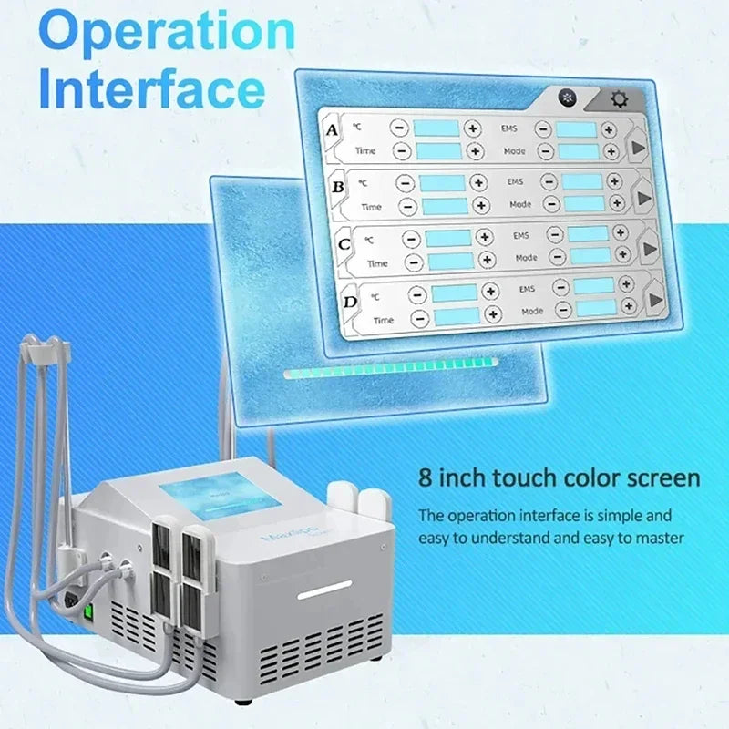 Almohadillas de Enfriamiento EMS No Invasivas para Congelación de Grasa y Celulitis