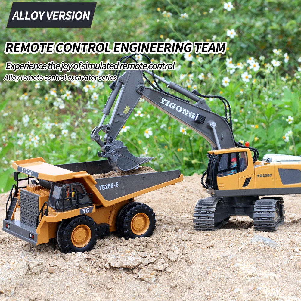 1:20 RC Excavator &ndash; 2.4G Remote Control Bulldozer Toy