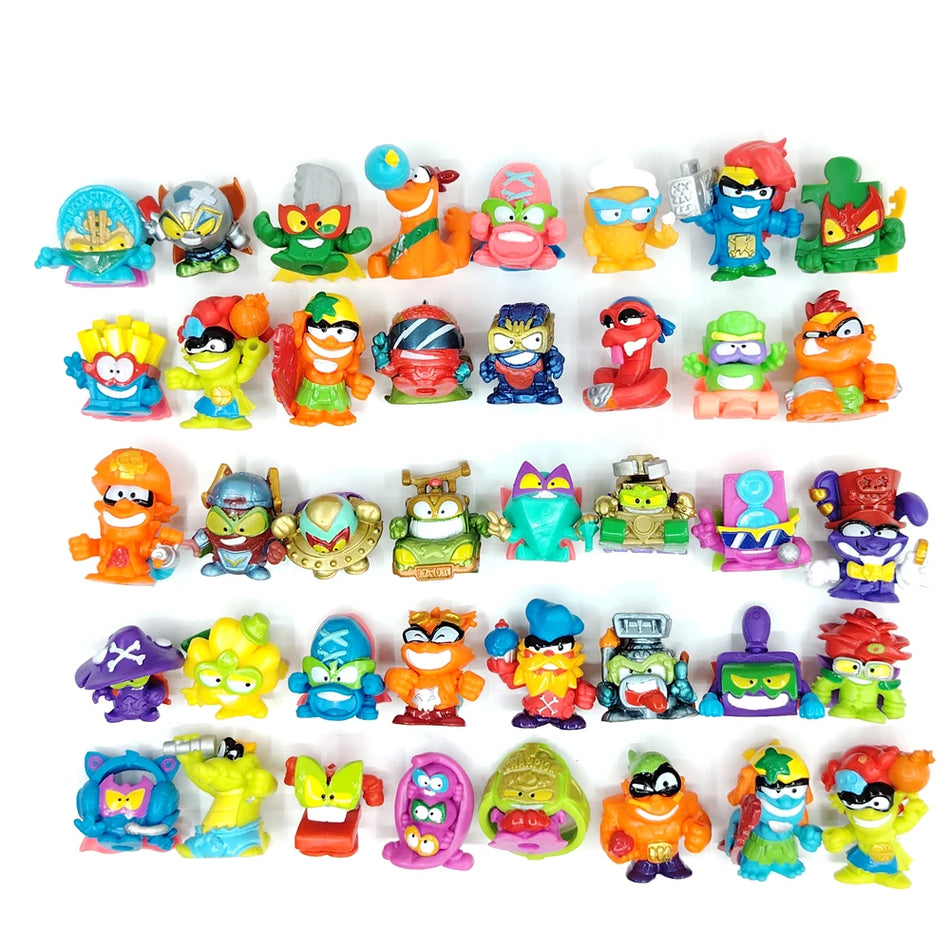 15Pcs SuperThings SuperZings 3CM Action Figures - Mini Set