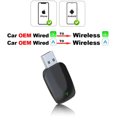 Wireless CarPlay Dongle 2in1 &ndash; Wireless Android Auto CP205
