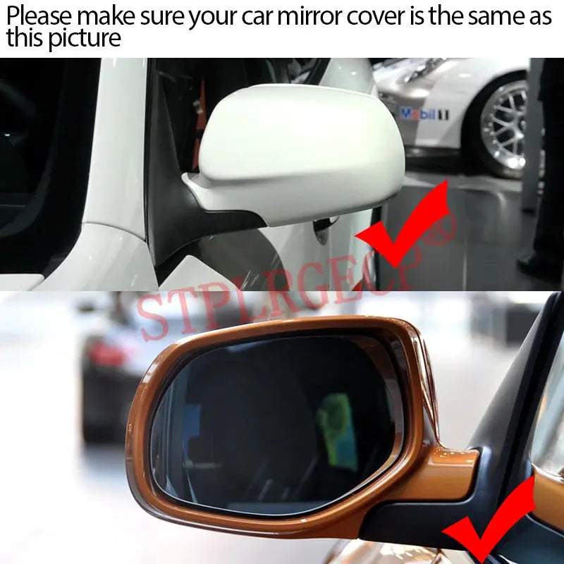 Driver Passenger Rearview Side Mirror Lens Door Wing Mirrors Glass with Heating for Porsche Cayenne 957 9PA Facelift 2008-2010 by InterCyprus Trading Ltd