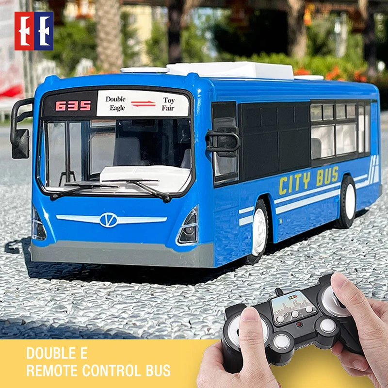 Double E 6Ch RC Car &ndash; Remote Control Bus with Sound and Light
