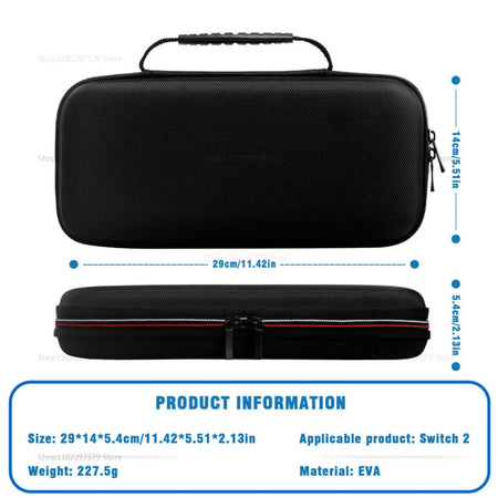 2025 New Hard Carrying Case For Switch 2 - Shockproof Bag