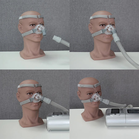 YUWELL Nasal Mask CPAP Headgear - Silicone Gel Cushions
