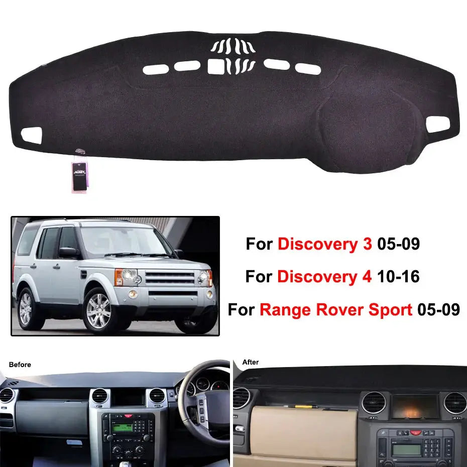 Xukey For Land Rover LR3 Discovery 3 Range Rover Sport 2005 - 2009 LR2 Freelander 2 2007 - 2014 Dashboard Cover Dashmat Dash Mat by InterCyprus Trading Ltd