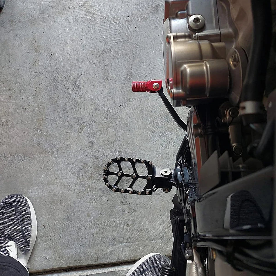 Suzuki RM125 RM250 RM250Z aluminium voetsteunen voor motorfiets