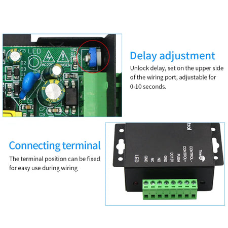 KDB05 &ndash; Compact 12V 5A Power Supply with RFID Door Access