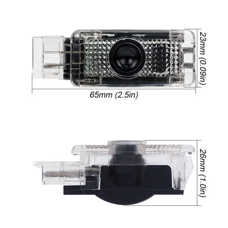 2Pcs Car Door Welcome LED Projection Lamp Mercedes - Logo