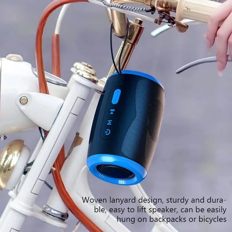 TSN-1 Wireless Waterproof Bluetooth Portable Speaker with TWS Stereo Sound