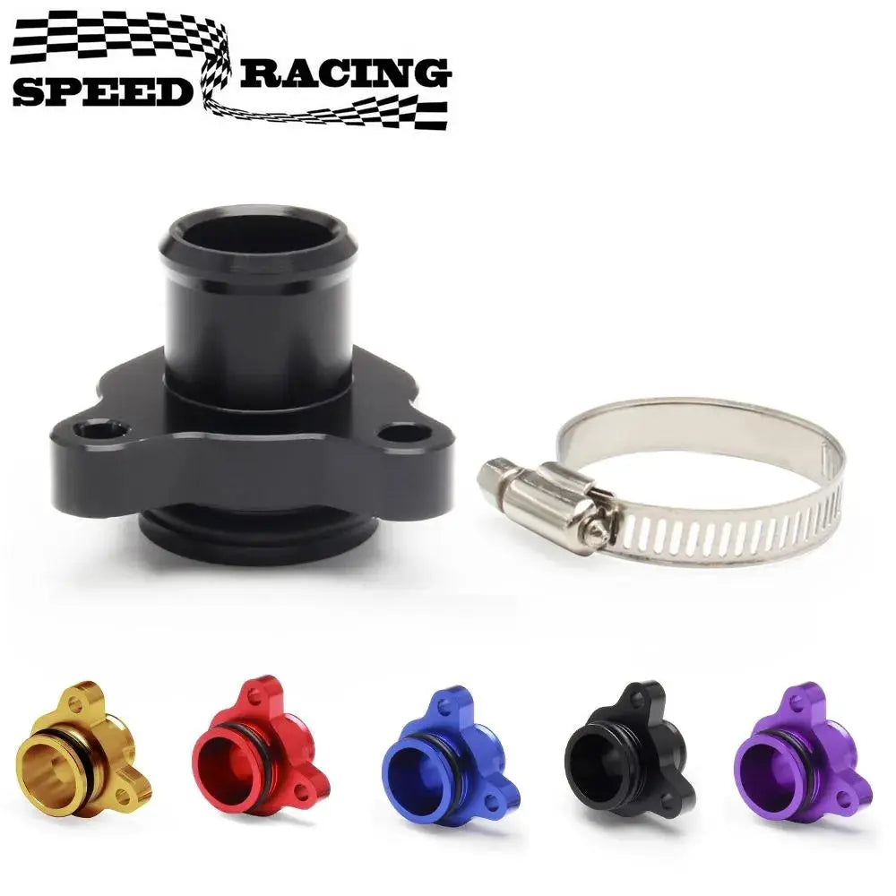 Aluminum Water Hose Fitting Replacement For BMW N54 335i 335 11537541992 11537544638 N54 N53 N52 Engines TF-1019 by InterCyprus Trading Ltd